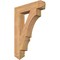Ekena Millwork Balboa Arts & Crafts Smooth Bracket, Western Red Cedar, 5 1/2"W x 28"D x 40"H BKT06X28X40BOA03SWR - alternate 1